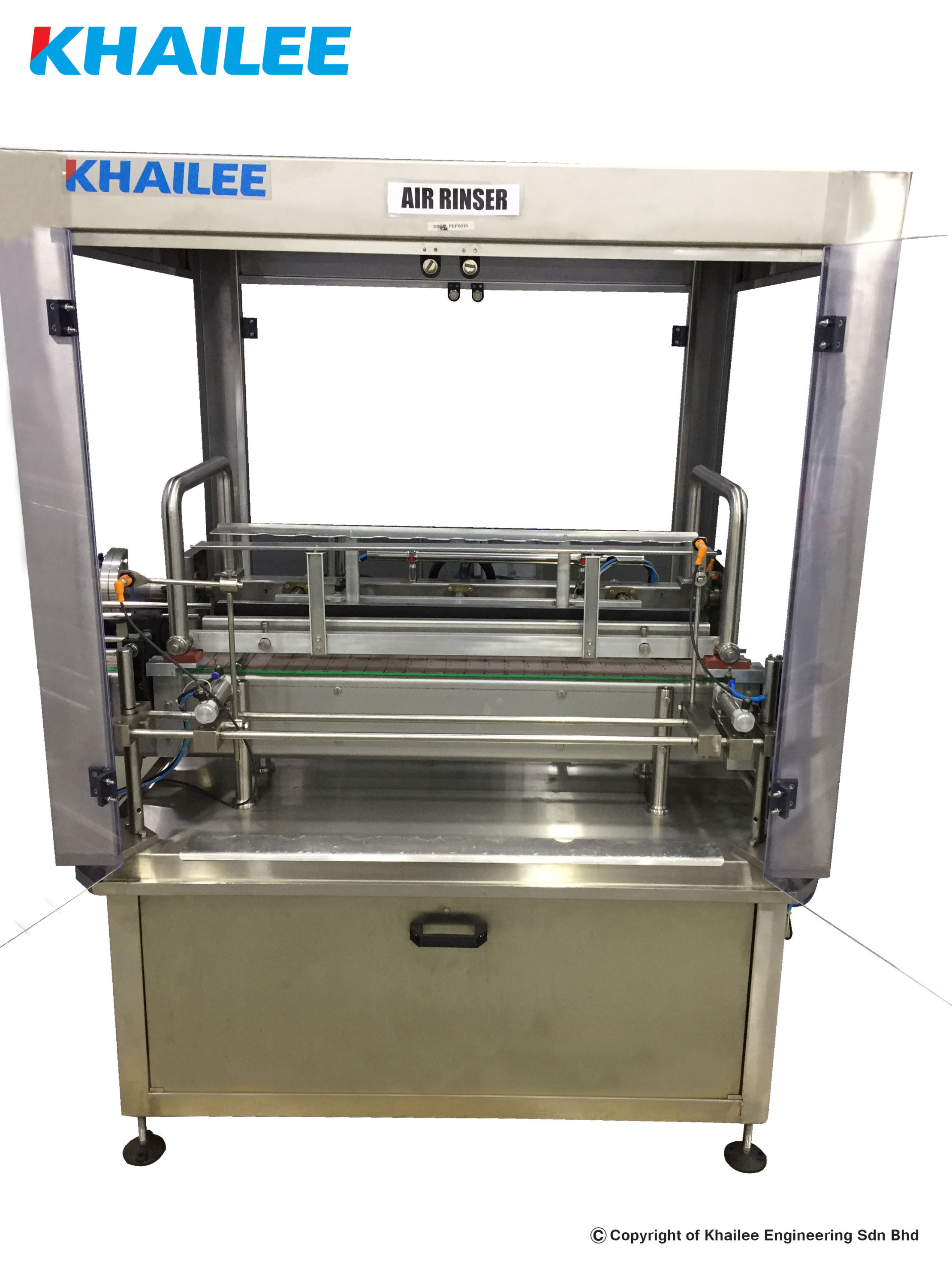 Automatic In-Line Bottle Rinser Khailee Engineering