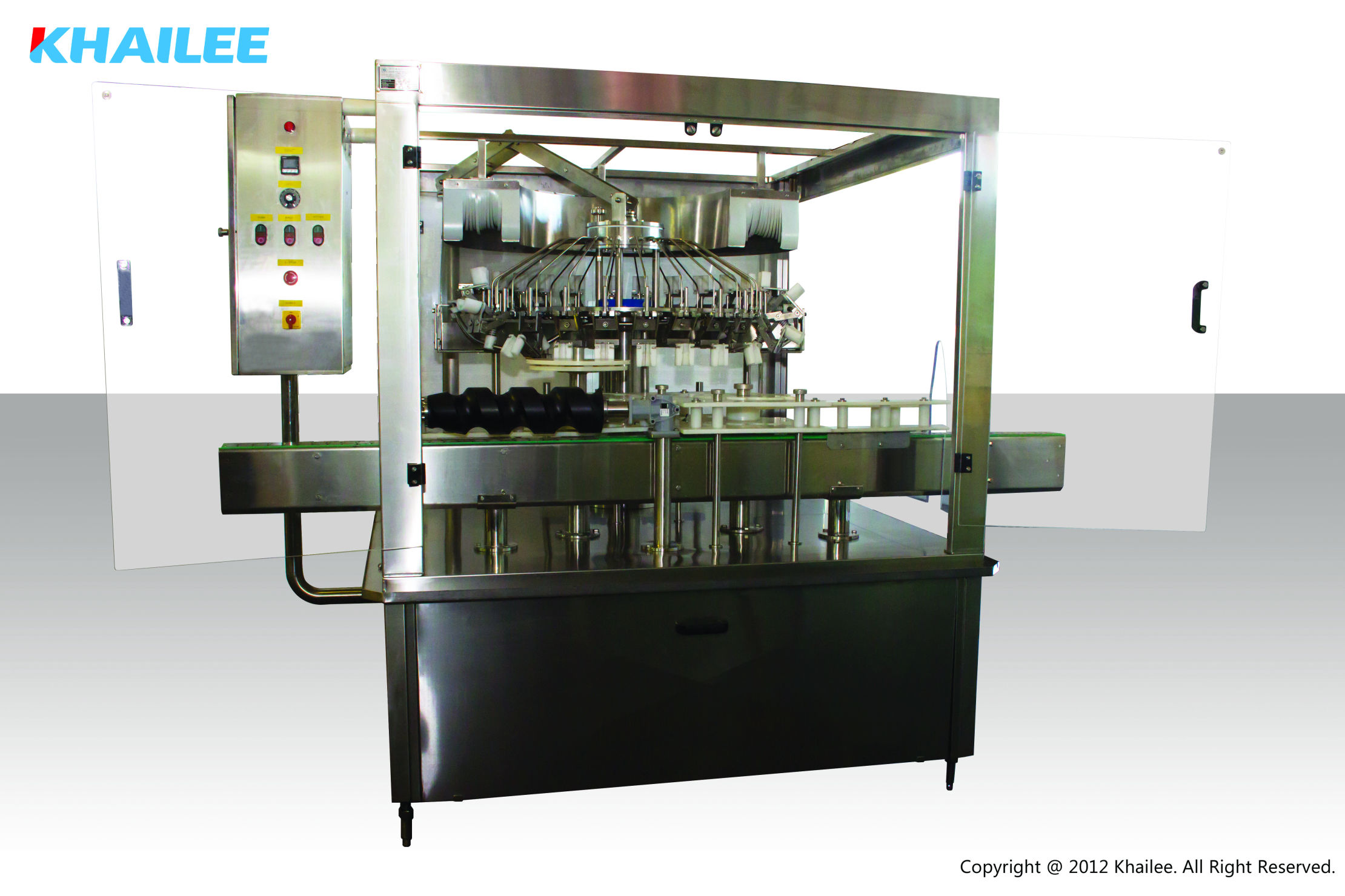 Automatic Rotary Bottle Rinsing Machine Khailee Engineering
